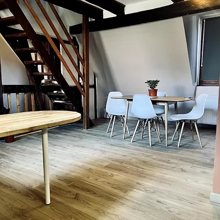 T2 Cosy Charme Alsacien Poutres Apparentes Au Centre De Appartamento Barr