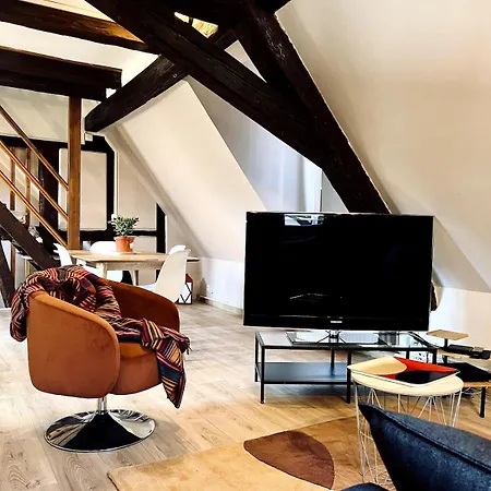 T2 Cosy Charme Alsacien Poutres Apparentes Au Centre De Barr